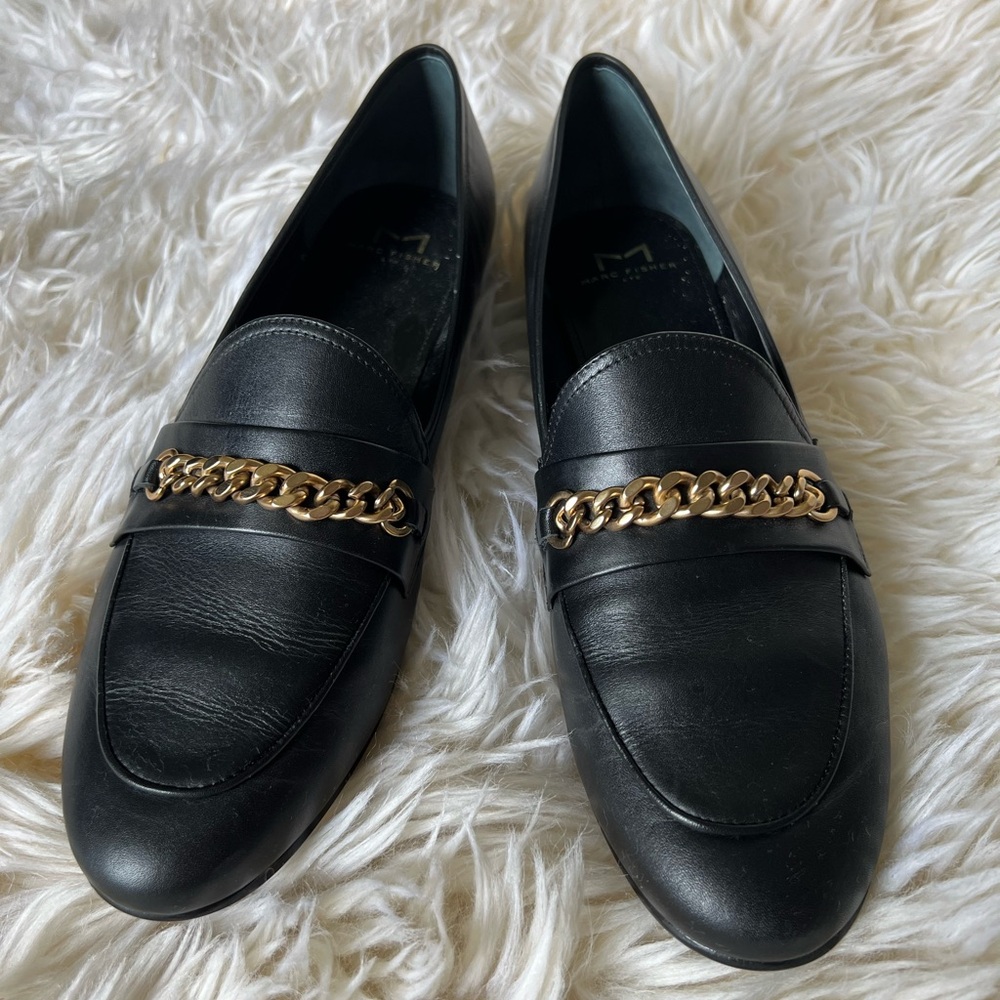 Marc Fisher women’s loafers upper leather size 9,5